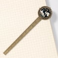 thumbnail image 4 of Swans Antique Bronze Lace Bookmark: Reading Accessory for Book Lovers, 4 of 5