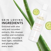 Flori Roberts Ultimate C Cleanser, Creamy Face Wash with Vitamin C, Moisturizing for All Skin Tones
