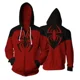thumbnail image 1 of Película Spinne Frauen Sudadera con capucha Gwen Stacy Cosplay Kostüm Kapuzen jacke Mäntel Männer Frauen Jersey Entrenamientos anzug Sporta nzug, 1 of 5