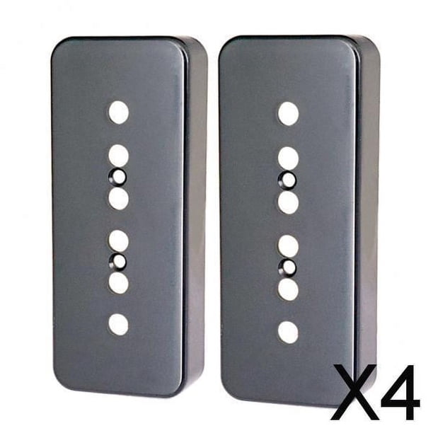 Paquete de 4 cubiertas de plástico para guitarra P90 Baoblaze Cubierta para pastilla de barra de jabón