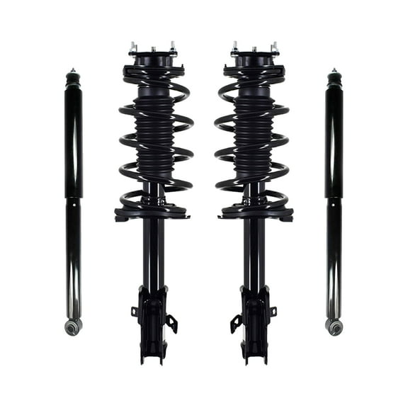 Front Quick Complete Strut - Coil Spring - Rear Shock For 2011-2014 Ford Edge V6
