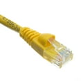 thumbnail image 4 of CableWholesale.com - Câble Patch - RJ-45 (m) à RJ-45 (m) - 3 Pieds - UTP - CAT 5e - Moulé, Strié - Jaune, 4 of 4
