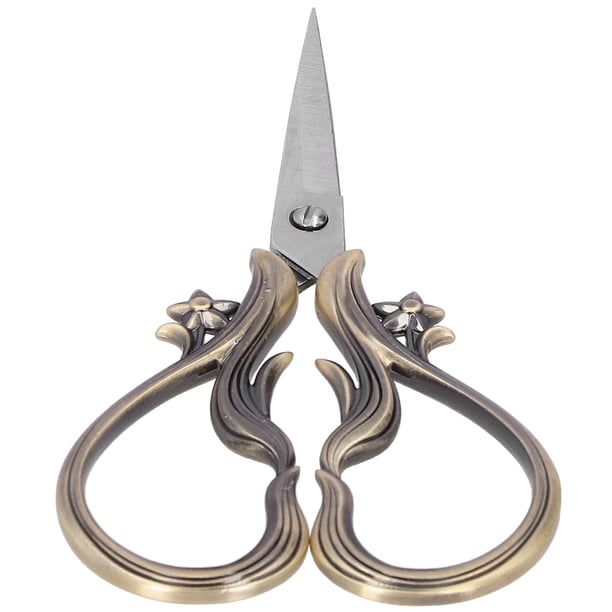Tijeras, Diseño Clásico de Ciruela, Tijera Retro, Herramienta de Corte de Tijera de Bordado Artesanal de Acero inoxidable para Costura, Bordado, Recorte de Belleza