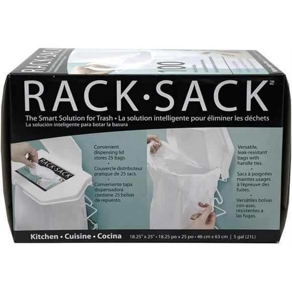 Rack Sack Bags, Kitchen Refill 100 Count