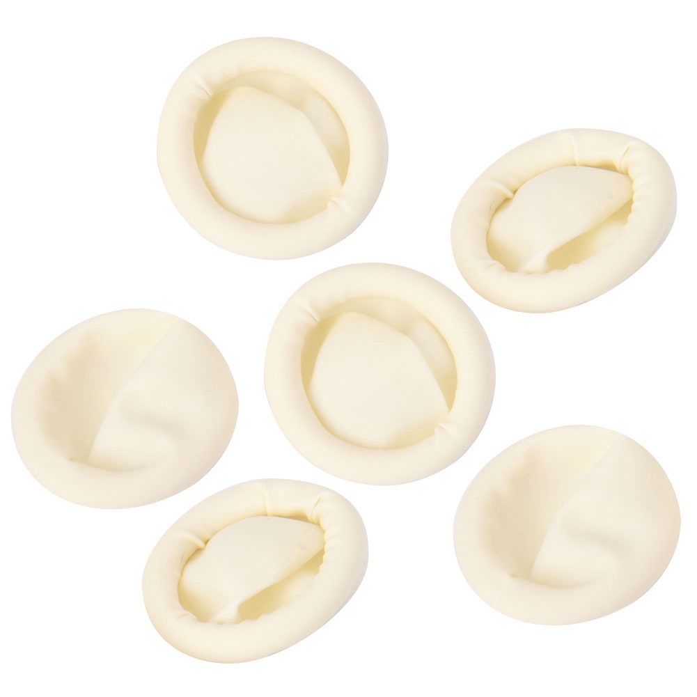 Mgaxyff Finger Cot,Rubber Disposable Latex Finger Cot Stall Anti Static
