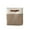 Khaki, variant on ‌Yatlte 11" Cube Storage Baskets for Shelves - Reinforced Fabric Organizer Bin with Handles, Collapsible Shelf Bin for Toys/Clothes/Nursery Essentials‌