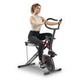 thumbnail image 4 of Sunny Health & Fitness Upright Row-N-Ride® Versatile Full-Body Workout Exercise Bike Dual-Function 2-in-1 Magnetic Rowing and Cycling Home Fitness Machine - SF-A022077, 4 of 6