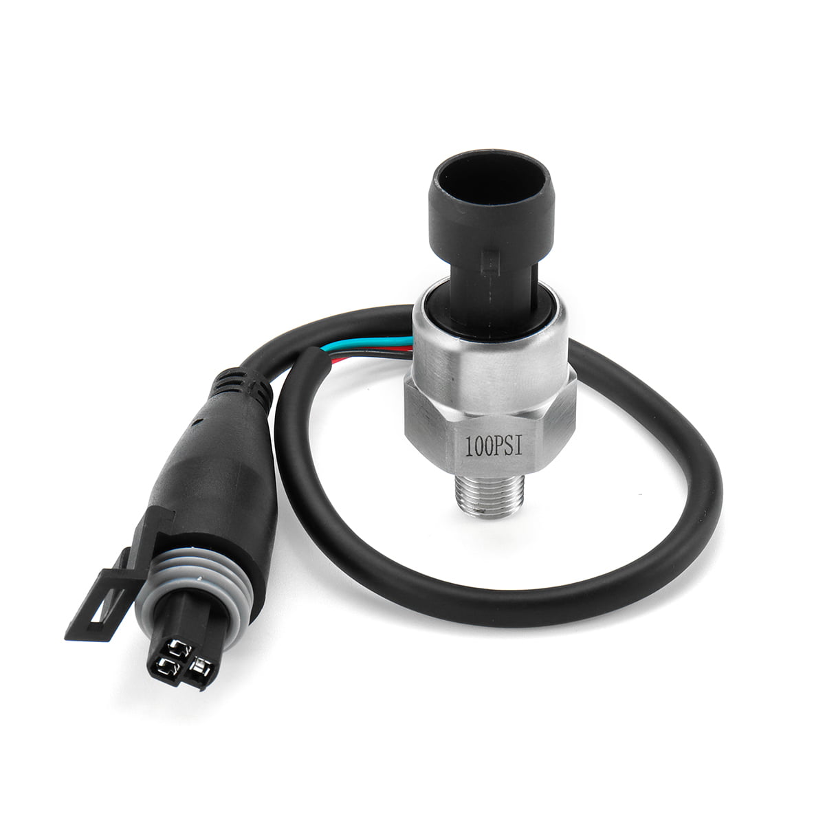 1/8NPT'' 30/100 PSI Fuel Pressure Transducer Sender 5V Fit Oil Fuel Air Water