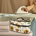 thumbnail image 2 of HELLHERO Steamer Carrying Case Smooth Zipper For Garment Care Easy to Carry Cow and Sunflower Pattern(Bag Only), 2 of 6