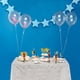 thumbnail image 5 of Cateissary 1 Uds. Conjunto de tarjeta de papel dorada de 14,7 pies, cartel colgante, decoración, cartel para fiesta de cumpleaños, cartel para Kits de decoración para fiestas Azul 14.7 pies, 5 of 6