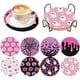thumbnail image 2 of Posavasos Circulares DIY Kits Puntos Diamante Artísticos Con Diamantes 6/7/8 Uds. Pájaro, 2 of 9