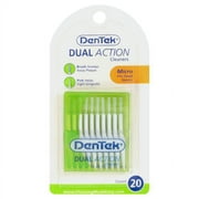 DenTek Dual Action Cleaners - 20 ea