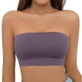 thumbnail image 2 of Women's Sexy Traceless Large Anti Drop Off One Shoulder Wrapped Chest Wrapped Up Bra, 2 of 9