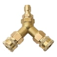 thumbnail image 1 of MYG 3/8 Raccord Raccord Presse-Étoupe Répartiteur 1PC 4.0 GPM Accessoires, 1 of 9
