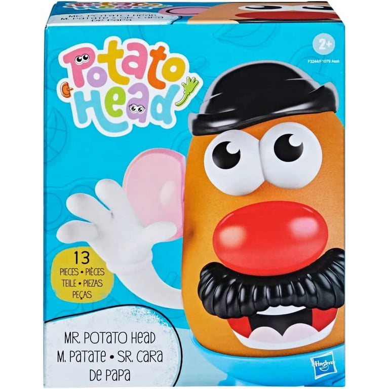Hasbro Mr. Potato Head Clásico – Figura De Patata Con 13 Piezas Intercambiables Para Crear Caras Graciosas, +2 Años