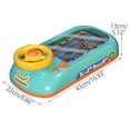 thumbnail image 2 of Gifts for Kids! Fwttom Toy Cars, Children's Steering Wheel Simulation Driving Toys Desktop Game Racing Car Breakthrough, 2 of 2