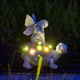 thumbnail image 4 of Solar Garden  Statue, Solar Garden Statue Warm Light Resin Durable  for Patio, 4 of 8