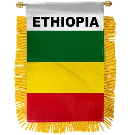Ethiopia (Plain) Mini Banner