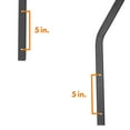 (Price/EA)MOR/ryde MORryde StepAbove - 4 Step Fold Up Handrail, STP214 ...