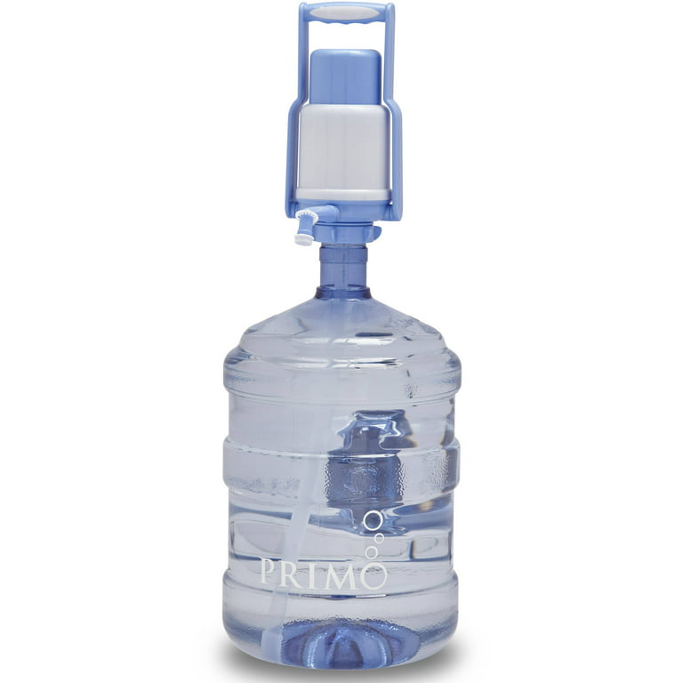 Water Bottles Pump Manual Water Bottle Pump, Easy Drinking Water Pump, Easy  Portable Manual Hand Press Dispenser Water Pump Blue，1PCS