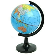 Political World Globe, Office & School Desktop Stand, Easy Rotating Swivel, 9" Tall. By Mega