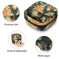 thumbnail image 3 of Sea Slug Sanitary Napkin Storage Bag Makeup Pouch for Purse, Small Sanitary Napkin Disposal Bags, in Velvet, Sponge, Oxford Fabric, 4.7x6.6x6.6 in, 3 of 6