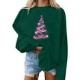 thumbnail image 2 of Christmas Sweaters for Women Sweatshirt Dresses 2025 Oversized Sweatshirt Dress Long Sleeve Shirts Pack, 2 of 4
