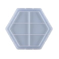 thumbnail image 1 of Kearding DIY forma Hexagonal Tangram rompecabezas molde de silicona decoración del hogar molde para hacer dulces pasteles Chocolates Decoración del hogar No. 4 Kearding HA044180-04, 1 of 6