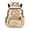 Beige Donut Paw Print Corgi, variant on Skeleton Kids Backpack for Boys, Vintage Fossil Dinosaur Print School Bag Lightweight/Breathable/Durable/Waterproof Multi-Pocket Book Bag for Back to School