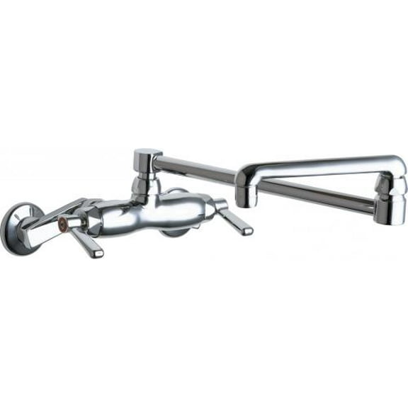 Chicago Faucet Double Joint,Chrome,Chicago Faucets,445 445-DJ18ABCP