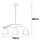 thumbnail image 5 of Lampara De Techo Luz Ideal, Colgante Lineal Negro 3 Luces., 5 of 5