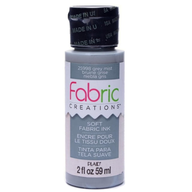 Fabric Ink Fabric Creations, 2 onzas, colores surtidos, niebla gris