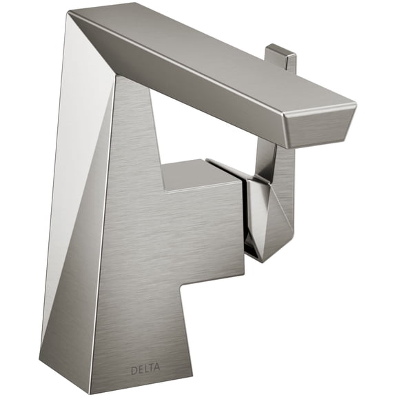 Delta 543-Mpu-Dst Trillian 1.2 GPM Bathroom Sink Faucet Single Hole Bathroom Faucet -