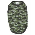 thumbnail image 5 of Luvable Friends Dog Pet Dog and Cats Cotton T-Shirts 2pk, Camo Plaid, Medium, 5 of 6