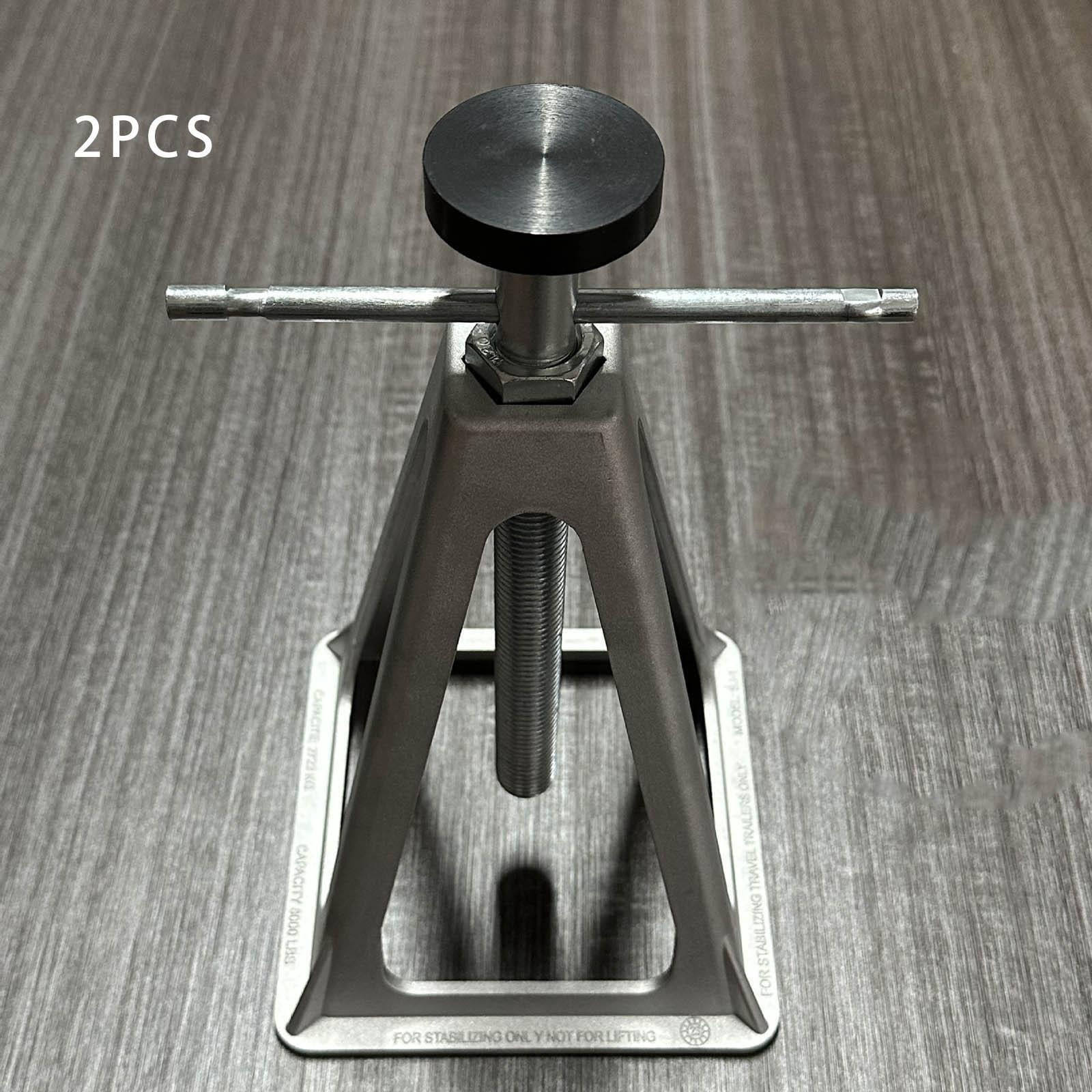 Nishiyuenyi Jack Stands Leveling Jacks Accessories Aluminum Alloy Adjustable Height Aluminum 4pcs
