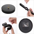 thumbnail image 4 of Reloj de pared 3D Rewera para pegar: reloj adhesivo de pared moderno y silencioso para sala de estar, 4 of 6