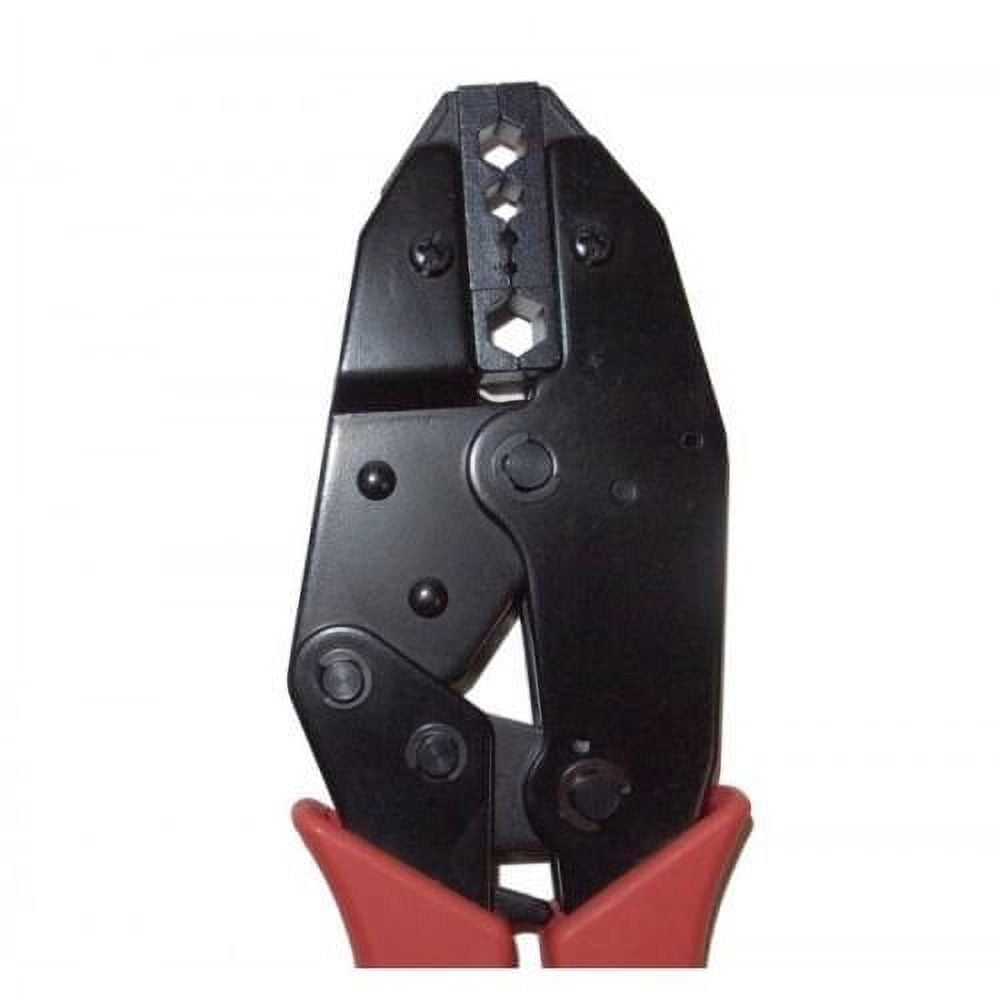 Evertech Professional Coaxial Crimping Tool + 20 Pcs BNC Male Crimp On Connector for Siamese RG59