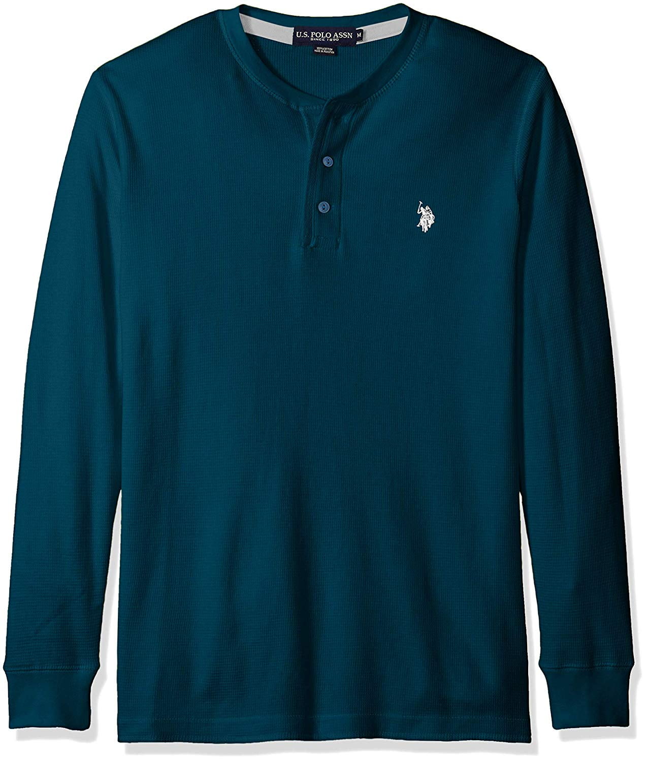 US Polo Assn. U.S. Polo Assn. Men's Long Sleeve Thermal Henley