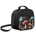 thumbnail image 2 of Jeiento Mushroom Small Crossbody Lunch Bag for Kids Age 4-6 Kindergarten Boys Girls Lunchbox Tote Bag Butterfly School Meal Tote Kit, 2 of 6