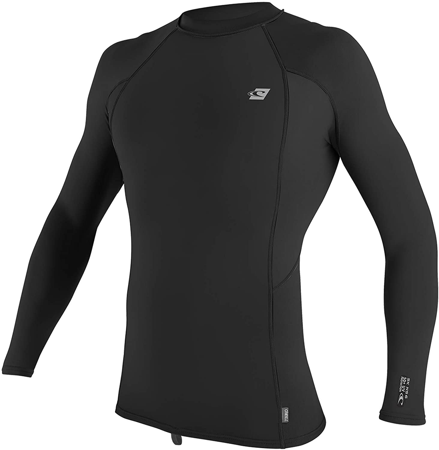 Surf Shirts For Men Basic Skins 50+ Long Sleeve Rashguard
