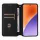 thumbnail image 2 of For Xiaomi 15 Wallet Case Rhombus Imprinted Leather Phone Cover - Black, 2 of 5