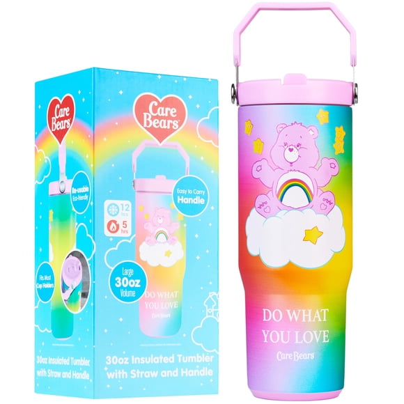 Vaso para Beber Get Trend Care Bears Térmico de 850 ml