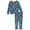 blue/multi, variant on Komar Boys' 2-Piece Thermal Set - blue/multi, 5t (Toddler)