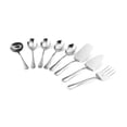 thumbnail image 4 of Gourmet Basics par Mikasa Kaylee Ensemble d'Ustensiles de Service en Acier Inoxydable 8 Pcs, 4 of 10