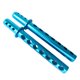 thumbnail image 1 of Vogacara 2x soporte de carcasa de cuerpo de aleación de aluminio para AXIAL 1/10 ROCK RACER 90026 Hop-ups pieza de mejora pieza de control Kits de construcción modelo Azul, 1 of 6