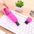 thumbnail image 4 of Maytalsory USB Powered Keyboard Cleaning Machine Handheld Portable Notebook Kitchen Bedroom Vacuum Dust Collector Device Office Rose Red 1Set, 4 of 6