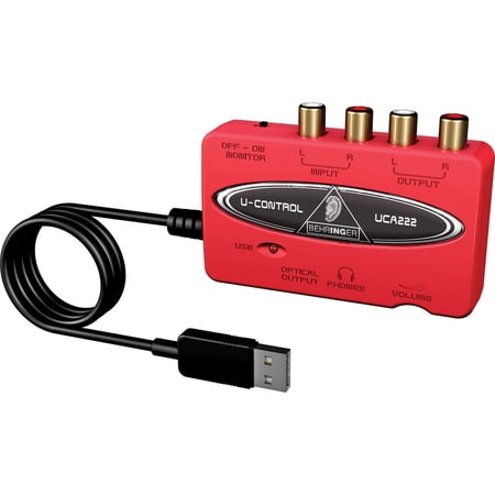 ベリンガー BEHRINGER UCA222 U-CONTROL オーディオインターフェース