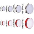 thumbnail image 2 of Pandereta de Madera Greeniant Instrumento Musical Color Rojo 10 pulgadas, 2 of 6
