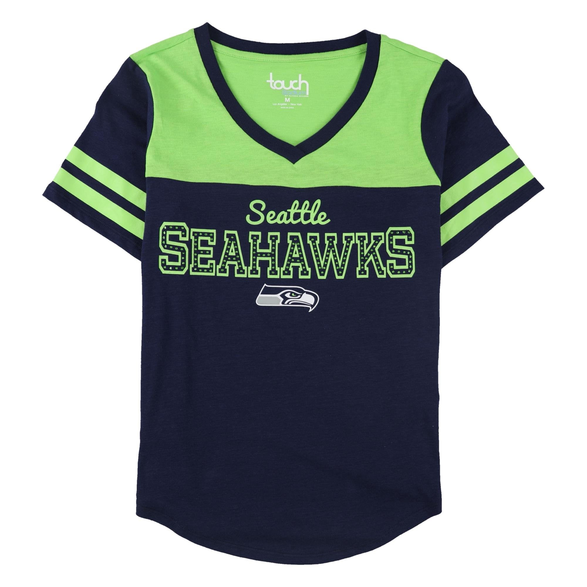 Playera Touch adornada con diamantes de imitación Seattle Seahawks