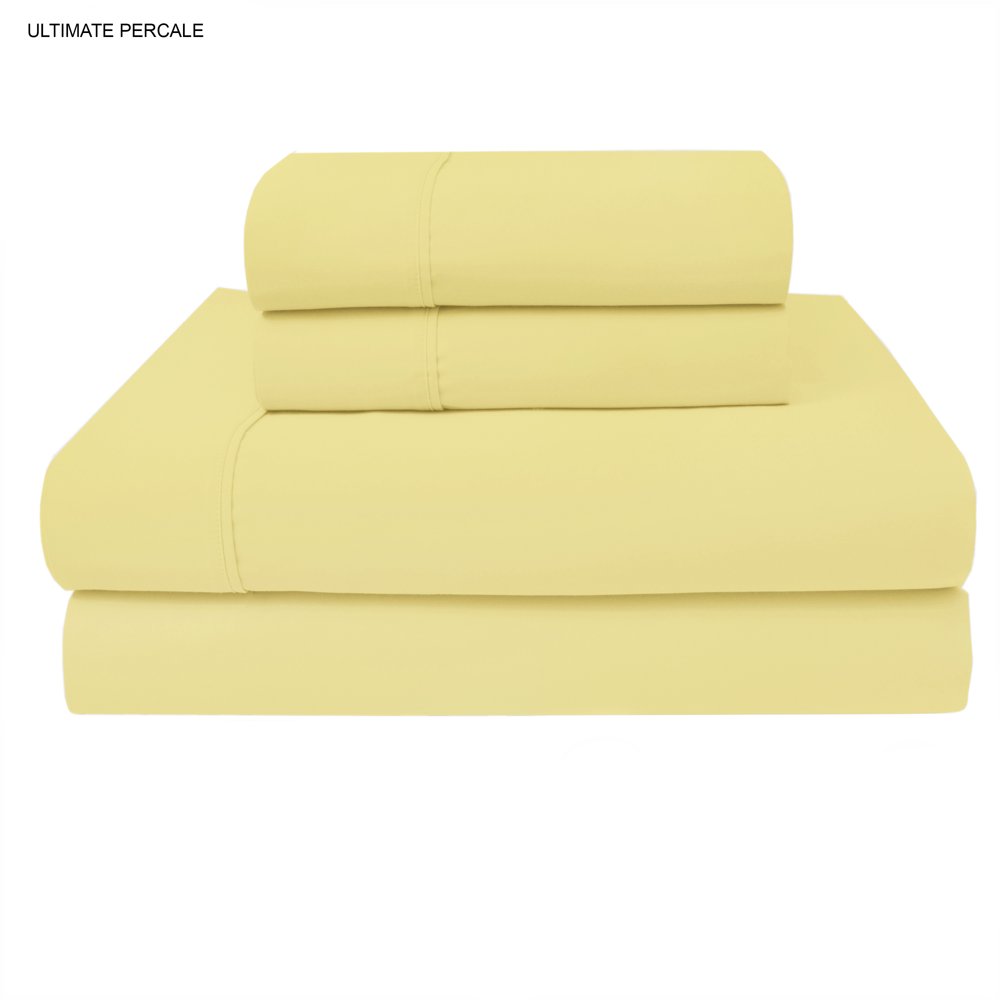 Ultimate Percale 400 Thread Count 100Cotton Sheet Set,5 Piece Set
